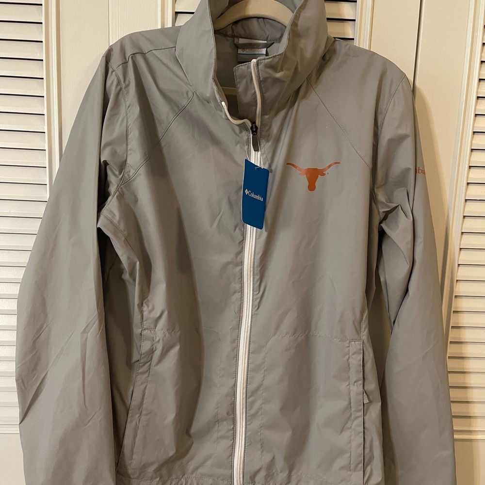 Columbia long horns jacket with built in hood